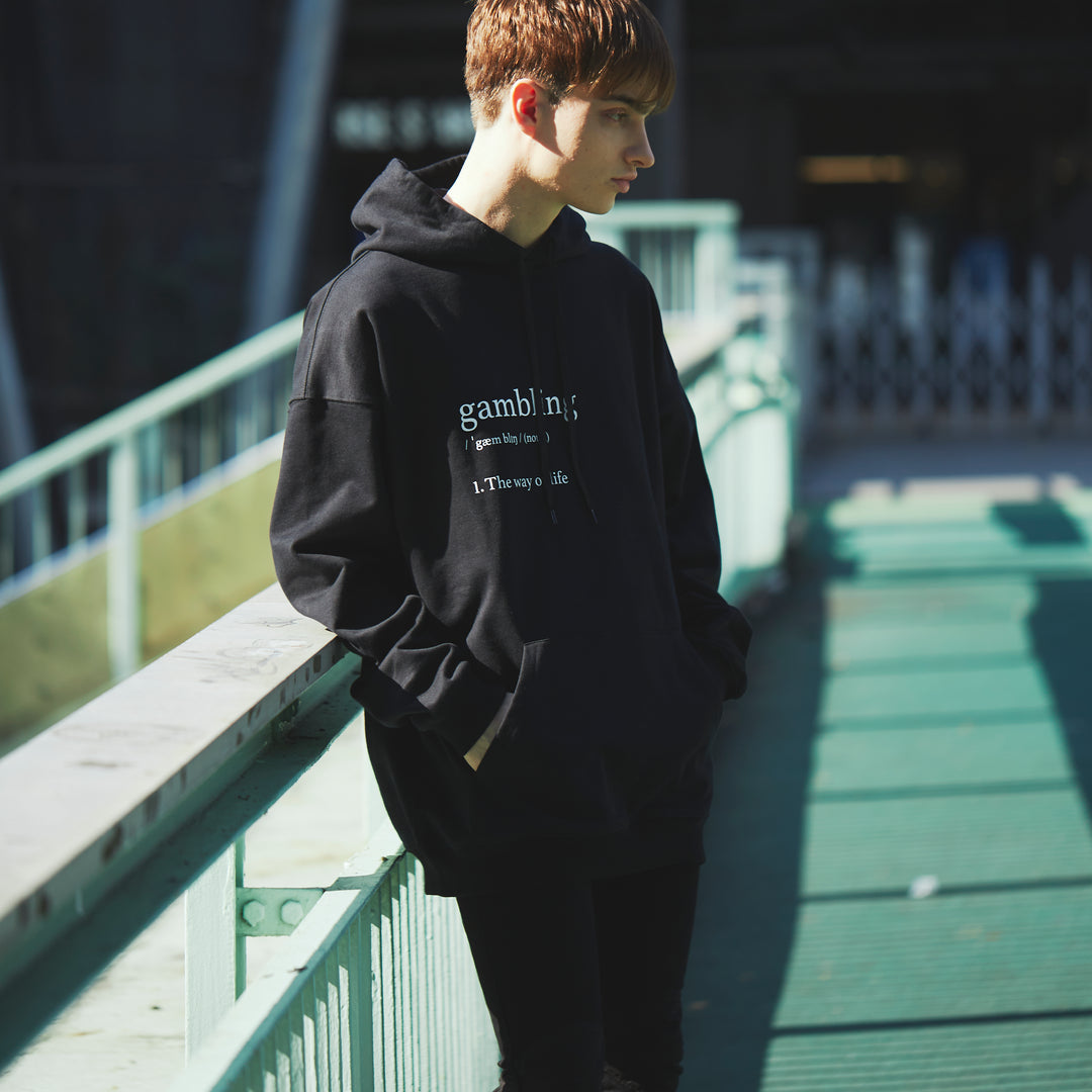 DimMoire ディムモアール クラッシュBIGフーディ パーカー Gray